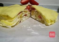 草莓黄桃班戟的做法图解20