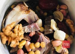 腊肉炖干缸豆的做法图解3