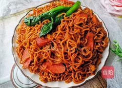 巨好吃的炒泡面的做法图解14