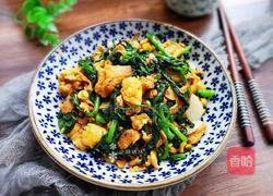 茼蒿炒鸡蛋的做法图解15