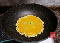 茼蒿炒鸡蛋的做法图解8