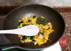 茼蒿炒鸡蛋的做法图解14