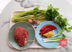 爆炒牛肉丝的做法图解1