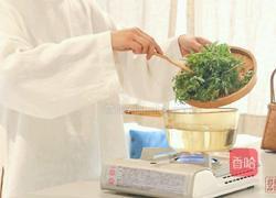艾草芊芊揉青团|素食的做法图解3
