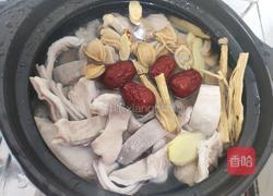 鲍鱼猪肚鸡汤的做法图解5
