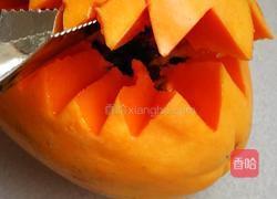 桂圆红枣木瓜盅的做法图解1