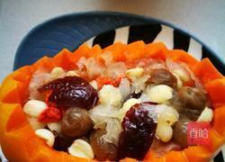 桂圆红枣木瓜盅的做法图解8