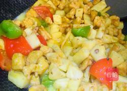 菠萝咖喱鸡胸肉的做法图解16