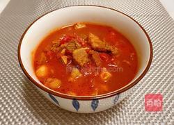 西红柿炖牛腩的做法图解1