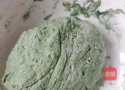 豆沙青团的做法图解3