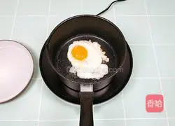 Illustration of how to make Korean bibimbap 2