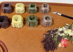 彩色复古杯子奶油蛋糕的做法图解17