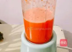 Illustration of how to make carrot juice 5