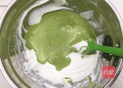 抹茶戚风蛋糕(六寸)的做法图解13