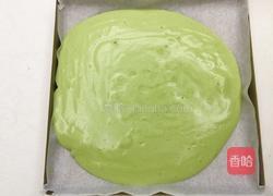 抹茶蜜豆蛋糕卷的做法图解15