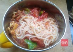 西红柿鸡蛋打卤面的做法图解7