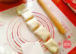 Illustration of how to make milky sesame rolls 13