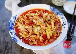 韭黄炒肉丝的做法图解12