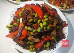 怀化毛豆炒鸭的做法图解11