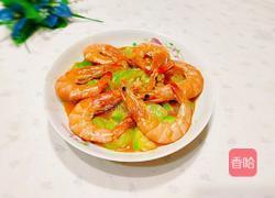 丝瓜炒南美白对虾的做法图解1