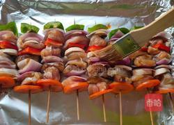 烤鸡腿肉串的做法图解15