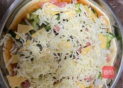 蔬菜（水果）披萨的做法图解7