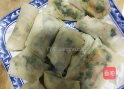 菠菜春卷的做法图解9