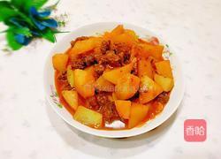 土豆烧牛腱的做法图解1