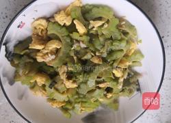 苦尽甘来之苦瓜炒蛋的做法图解8