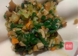 青菜香干水煎包的做法图解8