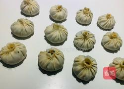 青菜香干水煎包的做法图解9