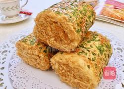 香葱肉松面包卷的做法图解19