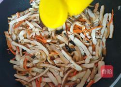 韭菜炒豆腐干的做法图解8
