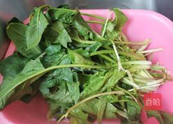 菠菜疙瘩的做法图解1