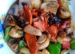 肉炒口蘑的做法图解6