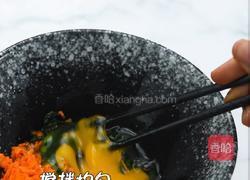 胡萝卜菠菜蛋饼的做法图解6