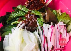 酱拌小白菜的做法图解5