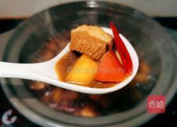 红烧萝卜炖牛腩的做法图解8