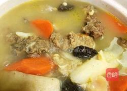 羊肚菌排骨汤的做法图解6