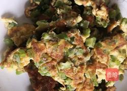 苦瓜鸡蛋饼的做法图解5