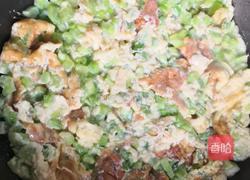 苦瓜鸡蛋饼的做法图解4