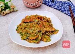 香椿芽煎蛋饼的做法图解11