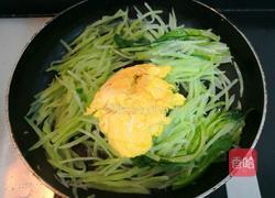 莴笋炒鸡蛋的做法图解16
