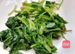 菠菜拌花生米的做法图解7