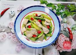 芦笋炒肉片的做法图解10