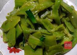青椒莴笋的做法图解11