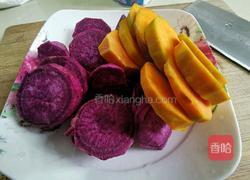 紫薯南瓜芋圆的做法图解2