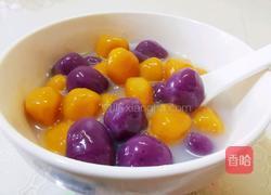 紫薯南瓜芋圆的做法图解13