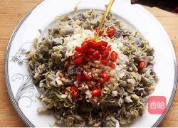 蒸鲜葛花的做法图解11