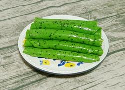 芹菜芝麻鸡蛋饼